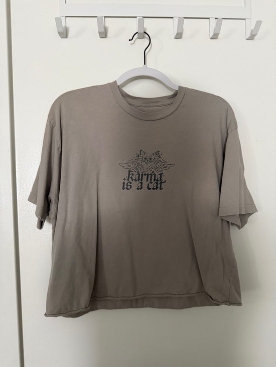Taylor Swift Tops - Karma Is A Cat Graphic Tee - Taylor Swift
